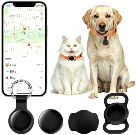 GPS Pet Tracker for Dogs (Android & iOS), Smart Pet Tracker for Collar