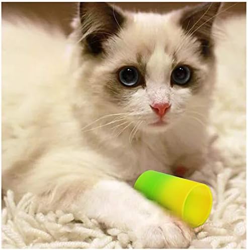 Andiker Cat Spiral Spring, 10 pcs Long Cat Creative Toy Interactive cat Toy Durable Heavy Plastic Spring Colorful Springs Cat Toy for Swatting, Biting, Hunting, and Active Healthy Play (10pc)