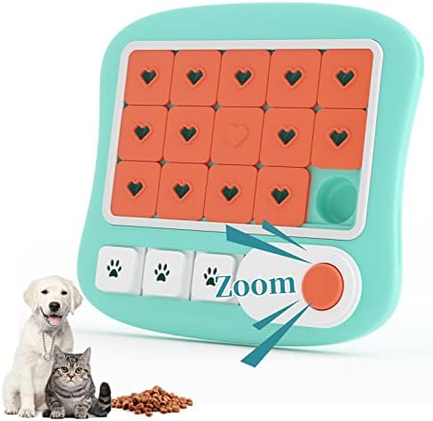 Dog Puzzle Toys, Treat Dispensing Dog Enrichment Toys for IQ Training and Brain Stimulation, Interactive Mentally Stimulating Toys as Gifts for Puppies, Cats, Dogs (L-Level 3)