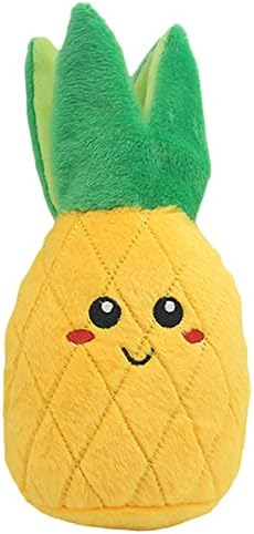 Dog Squeaky Toy Cartoon, Plush Adorable Puppy Teething Toy, Pet Interactive Toy for Fetch, Toss, Training, Indoor and Outdoor Play