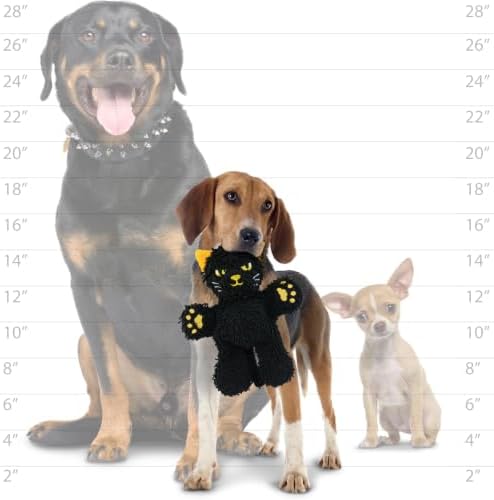 MIGHTY Tuffy 2 Pack Microfiber Medium Cat Ultra Durable Plush Dog Toy