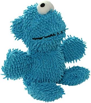 MIGHTY Tuffy Microfiber Medium Ball Monster Dog Toy