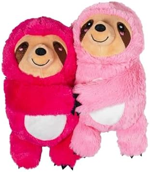 Fringe Studio Plush Dog Toy, 2 Pieces Set, Cuddle Buds, Petshop Collection (312063)