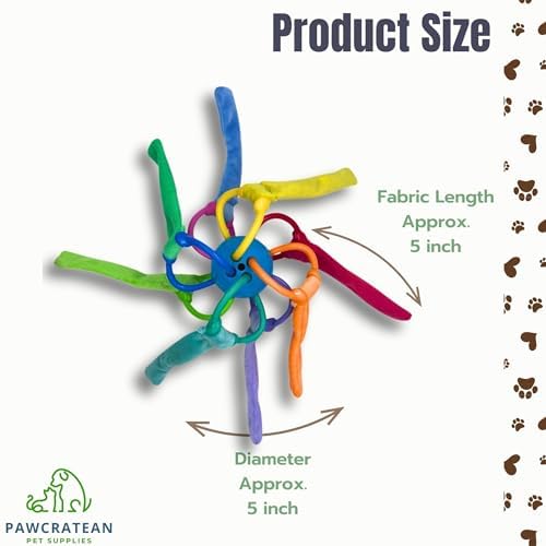 Catnip Sepak Takraw Cat Toy with Crackle Paper Colorful Self-Entertainment Durable Chew Toy