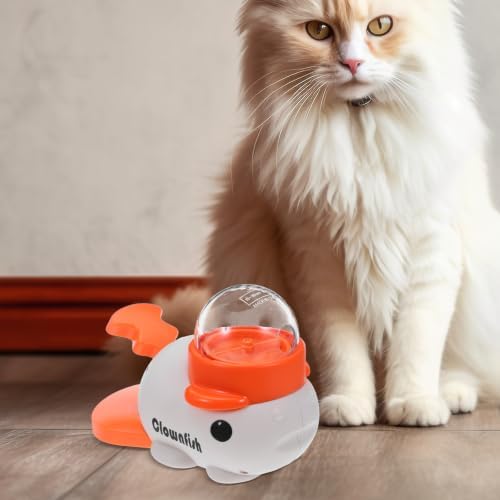 Whale Shaped Dog Treat Dispenser Interactive Food Dispensing Puzzle for Dogs with Automatic Feeding Feature Portable and Convenient Design for Home and Travel