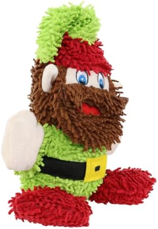 MIGHTY® 2 Pack Microfiber Medium Elf Ultra Durable Plush Dog Toy