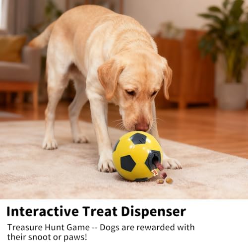 Interactive Dog Toys Treat Puzzle Dispensers Giggle Dog Ball