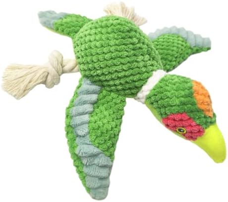 Squeaky Plush Interactive Dog Toy for Small Dogs