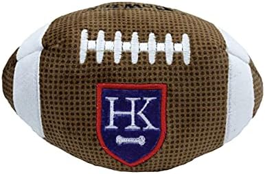 Huxley & Kent Power Plush Squeaky Dog Toy, Hk Football, Small
