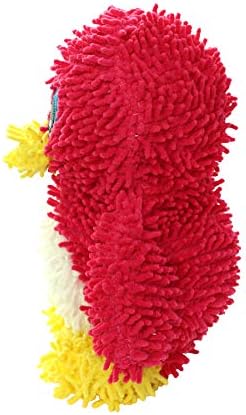 MIGHTY Tuffy Microfiber Medium Ball Penguin Dog Toy