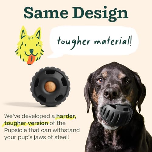 WOOF Power Chewer Pupsicle Dog Treat Toy for Dogs 75 lbs & Up