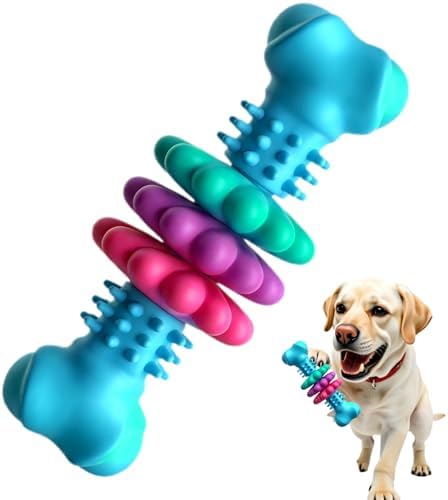 Puppy Teething Toy, Durable Chew Toy for Small Dogs, Interactive Bone Toy to Keep Puppies Busy, Teeth Cleaning Dog Toy for Small Breeds