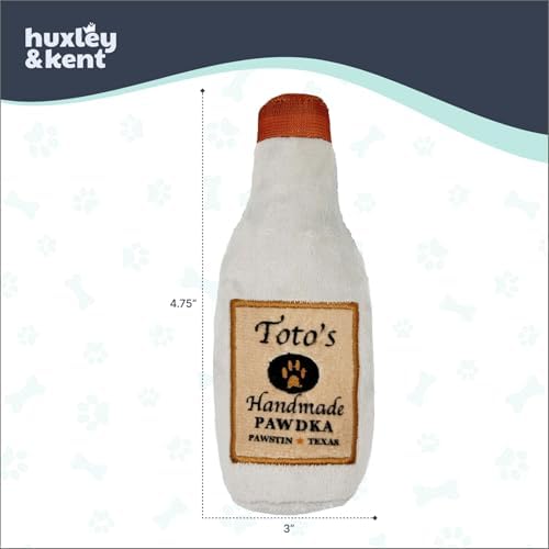 Huxley & Kent Tiny Tuff Plush Dog Toy, Toto's Pawdka