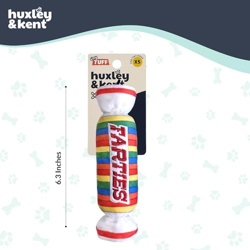 Huxley & Kent Tiny Tuff Plush Dog Toy, Farties