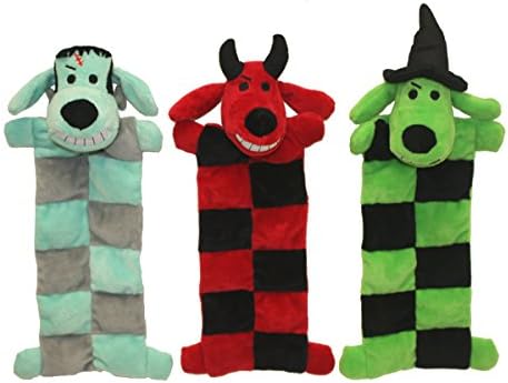 Multi Pet Halloween Loofa Squeaker Mat Dog Toy