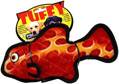TUFFY® - 2 Pack Original : Fish Dog Toy : : Ultra Durable Plush Toy with Multiple Layers & Reinforced Seams, Washable and Floats, Original Construction