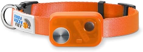 MS-5® Econ Series Automatic Pet Door Collar. Tested & Certified, Complies with Power Pet Door Performance Warranty - Value Priced Dependable Performance - Waterproof - Rugged - USA Support (Orange)