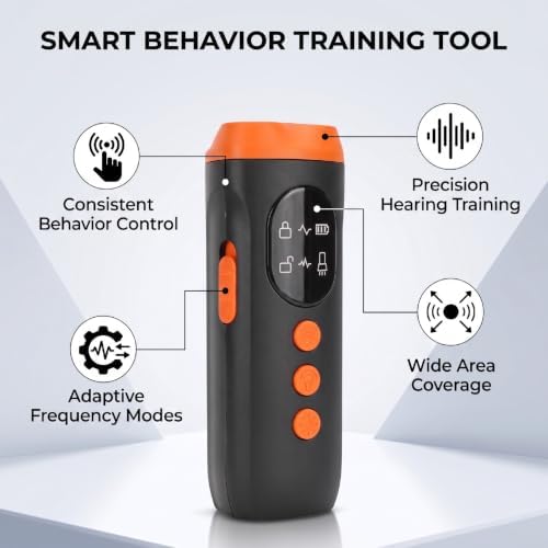 Haofy Ultrasonic Anti Bark Device Handheld, 3 Head Transmitter