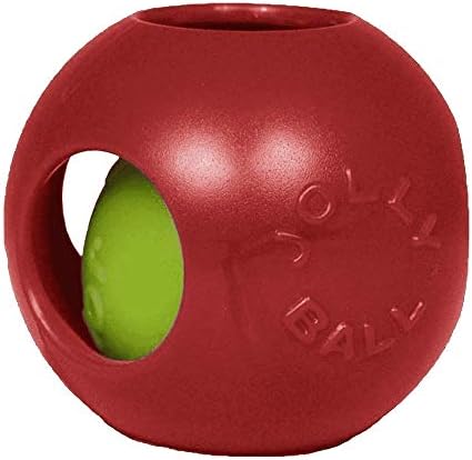 Jolly Pets Teaser Ball Interactive Dog Toy, 6 in Medium, Blue