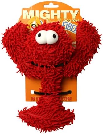 MIGHTY® 2 Pack Microfiber Medium Lobster Dog Toys