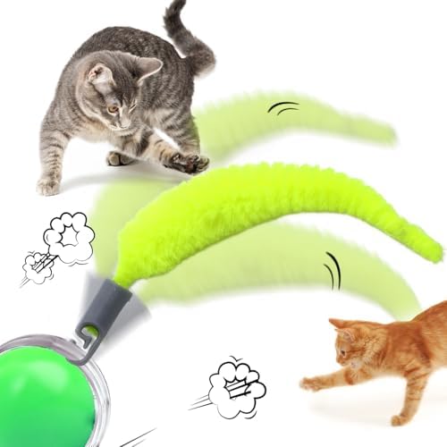 5 Pcs Cat Ball Toy Replacement Tails, Interactive Cat Toy Tail Accessories