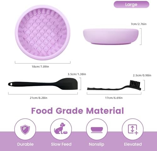 SmartTail Dog Lick Bowl, Freeze Dog Enrichment Bowl for Dogs