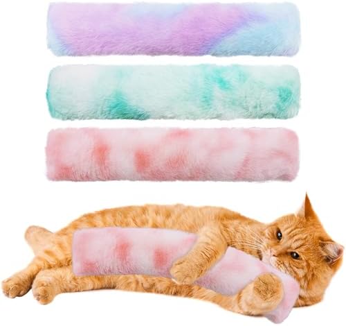 3 Pack Catnip Toys,Soft and Durable Cat Pillows Toys, Funny cat Toy