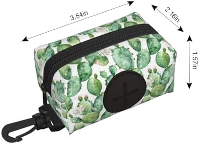 Cactus Plants A Print Dog Poop Bag Holder