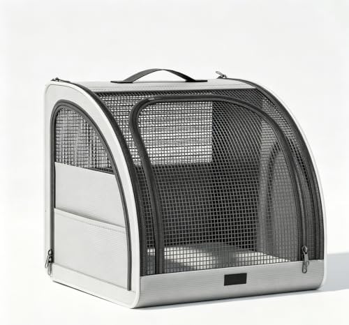 Car pet Carrier for Smart EQ Fortwo 2019-2025，Portable and Foldable, with a Maximum Weight Capacity of 15 kg.