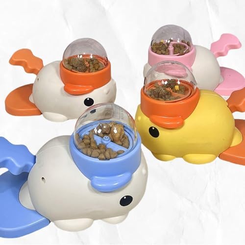 Dog Food Feeders Toy with Fish Design Pet Press Treats Dispenser Indoor Entertainment Toy for Boredom Pet Cats Interaction Dog Puzzle Feeders