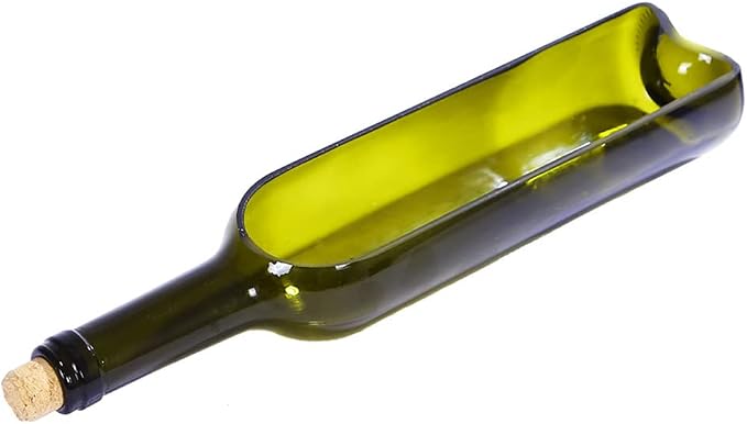 Wine Bottle vase not Included Hanger, only Bottle, Add Your Like Flowers, Plant(1PC Green)