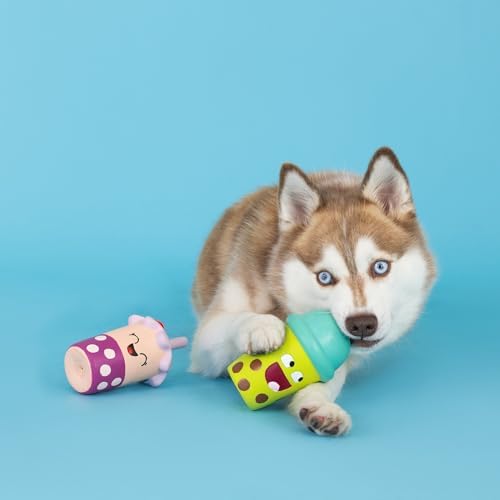 Fringe Studio Dog Toy Set, Best-Teas, 2Pc Mini, Latex, Pet Shop Collection (368012)
