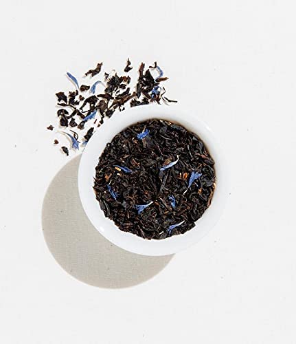 Art of Tea Earl Grey Creme Loose Leaf Tea, Premium Black Tea with Bergamot & Vanilla, Smooth Creamy London Fog Flavor, Gourmet Loose Leaf Earl Grey Tea, 4oz Refill Bag
