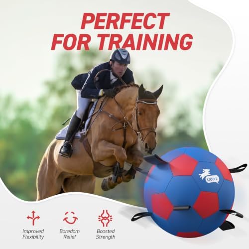25 Inch Herding Ball for Dogs with Straps, Outdoor Dog Toys for Herding