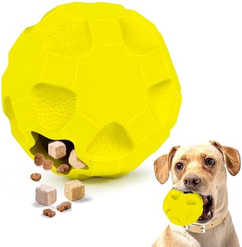 Interactive Dog Puzzle Toys for Boredom, Dog Treat Balls for Large Dogs | Dogs Enrichment Toys to Keep Them Busy, Tough Treat Dispensing Dog Toys, Interactive Dogs Toys for Boredom to Keep Them Busy