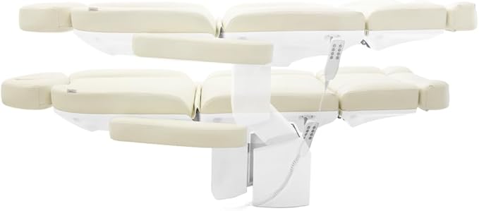 SKINACT Bellage Electric Treatment Table (Chair) 4 Electric Adjustable Motors (Beige)
