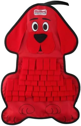 Snuffle Mat for Dogs, Slow Feeding Dog Puzzle Enrichment Toys with Squeaker, Enrichment Eat and Play for Dogs, Doggy Games, Stimulating Doggy Toys, Puppy Enrichment Game, Puppy Puzzle Play
