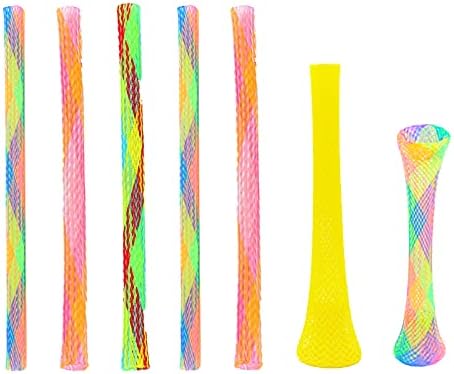 ISMARTEN Cat Spring Toys, 30 Packs Cat Tube Spring Toy Interactive Cat Toy for Indoor Cats, Plastic Spring Coils Attract Cats to Swat, Bite, Hunt(Random Color) (30 Packs)