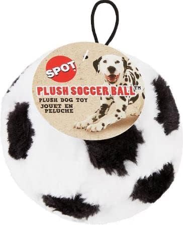 Ethical Pet Plush Soccerball Dog Toy [Set of 3]3, for Small Breeds