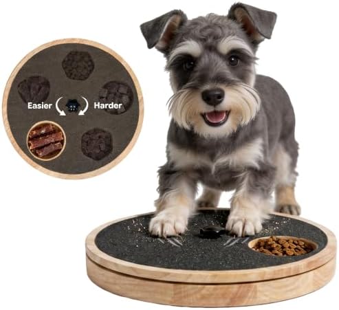 Dog Nail Scratch Board with Treat Box, Dog Scratch Pad for Nail File