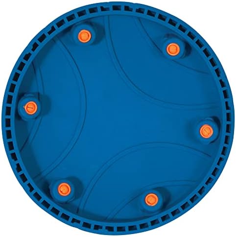 Chuckit! Whistle Flight Fetch Toy, Orange/Blue, for Medium to Large Dogs