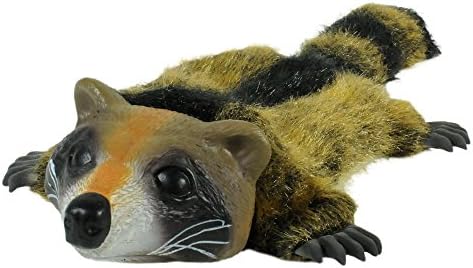 Hyper Pet Real Skinz Raccoon Plush Dog Toy