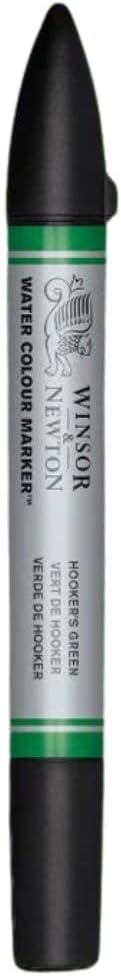 Winsor & Newton ProMarker Watercolor Marker, Hooker's green