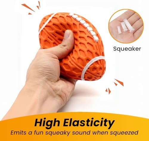 Puppy Toy, 2 Pack Interactive Squeaky Dog Ball for Small Dogs
