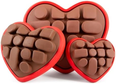 Jeffers Pet Natural Rubber Dog Chew Toy – Chocolate Heart Shape, Small – Vanilla Scent, Durable, Non-Toxic, Dishwasher Safe, Interactive Fetch & Tug Toy - Perfect for Play, Training at Home
