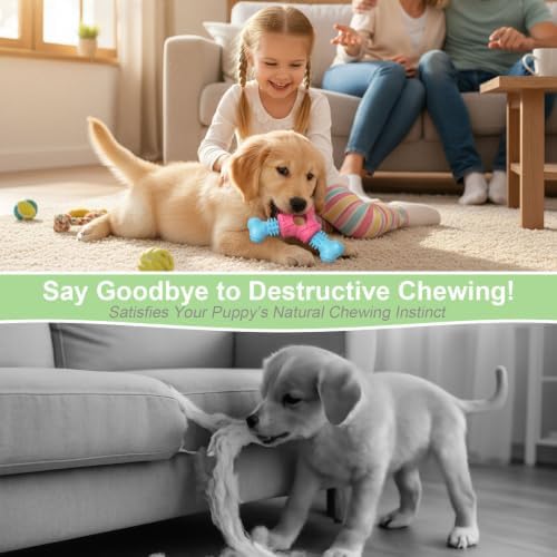 Puppy Chew Toys for Teething, Dog Chew Toys for Small Medium Dogs