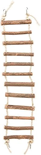 Prevue Pet Products Rope Ladder Bird Toy Hanging Birdcage Toy for Climbing