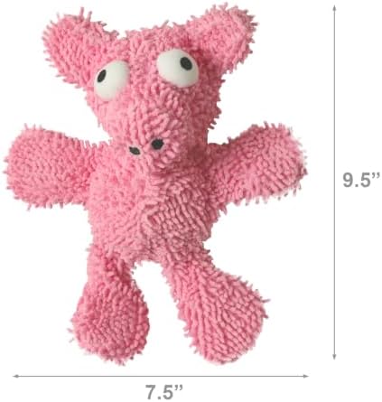MIGHTY® 2 Pack Microfiber Medium Pig Dog Toys