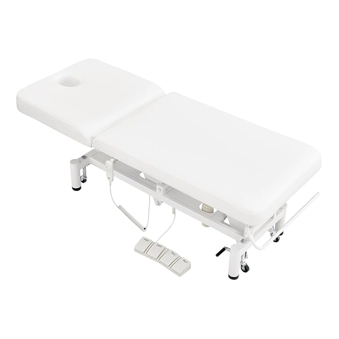 Spa Full Electrical Facial Beauty Bed Spa All Purpose Massage Table Medical Examination Bed with 2 Motors MAR EGEO