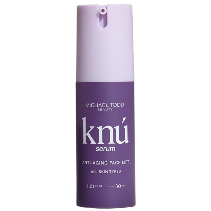 Michael Todd Beauty KNU Serum – Face Lifting, Brightening & Tightening Serum – For Restoring & Rejuvenating – With Aloe Vera, SSF, Peptides & Botanical Extracts – For All Skin Types – 1.01 fl oz/30 mL